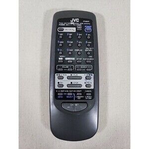 JVC PQ21674A VCR Remote Control HRJ210U HRJ410 HRJ610 HRV9P56U HRVP412U HRVP54